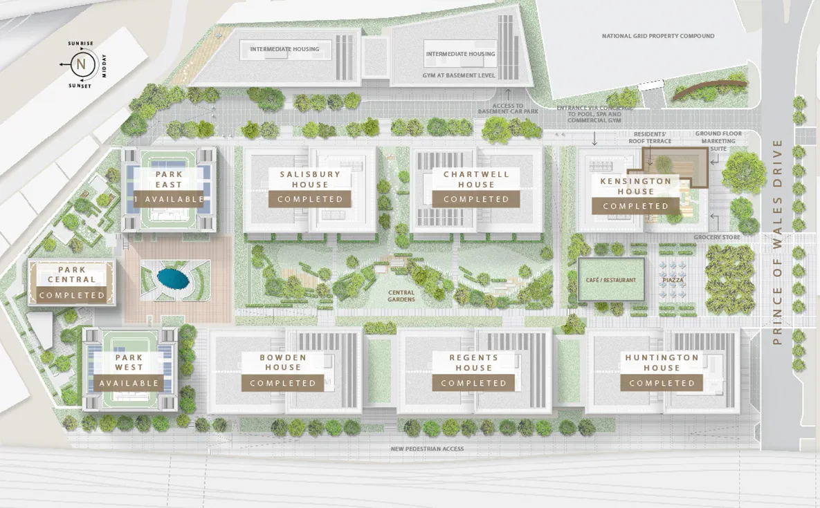Prince of Wales Drive Site Plan